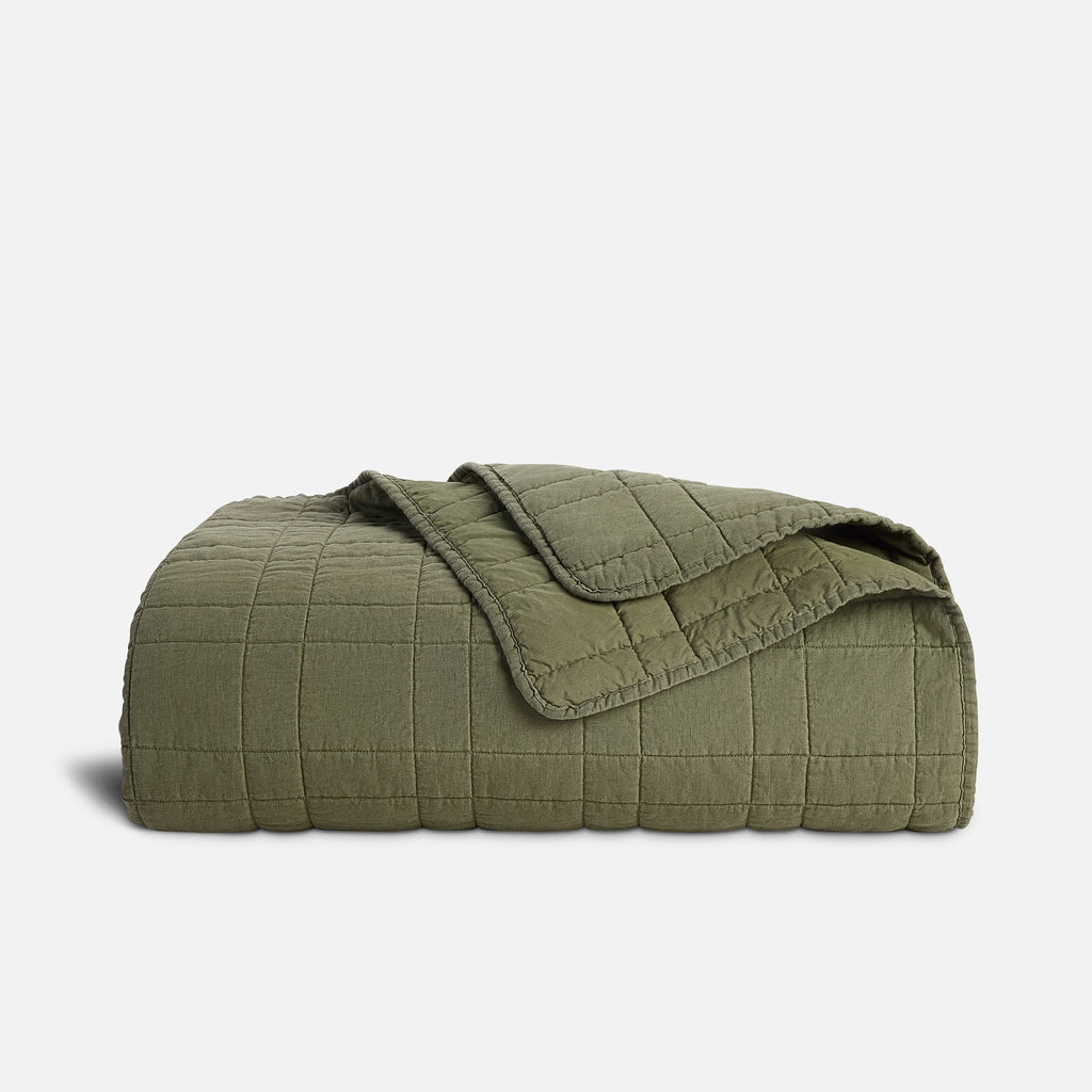 Washed European Linen Quilt